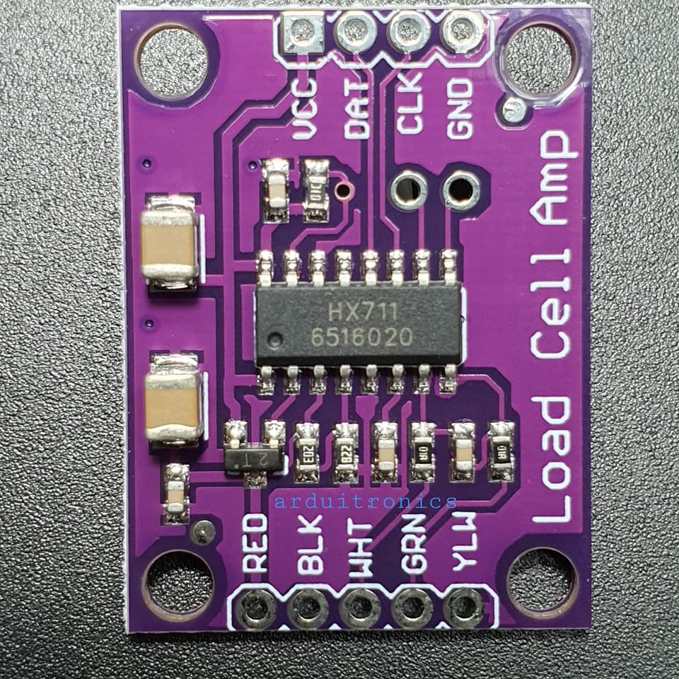 HX711 High Precision Electronic Weight Sensor 24-bit A/D Converter Development Board + Free Pin Header