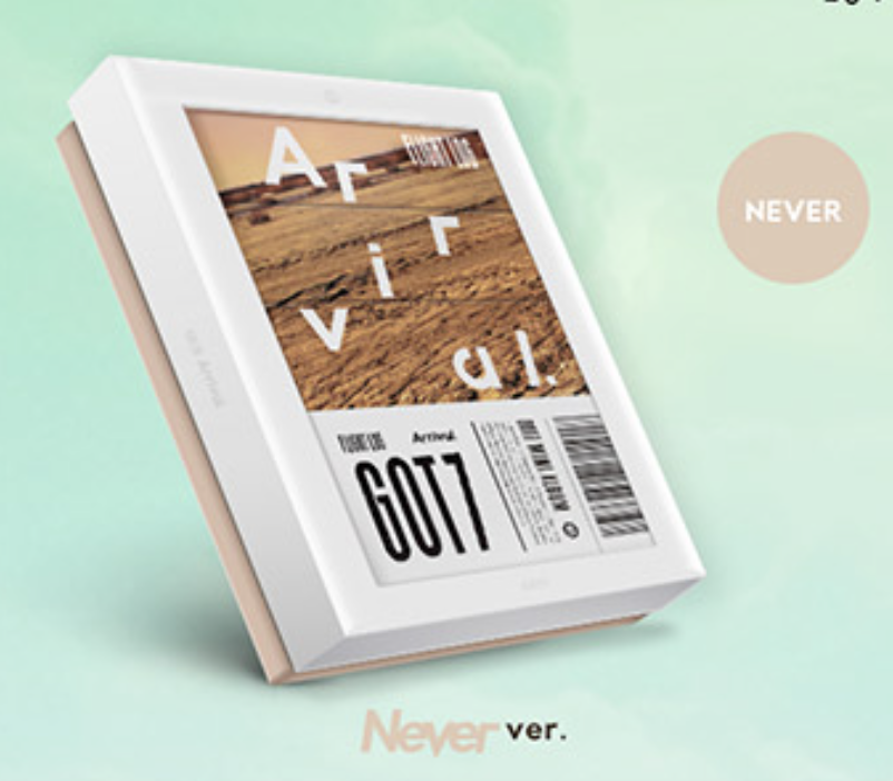 GOT7 - Album [FLIGHT LOG : ARRIVAL] หน้าปก Never VER