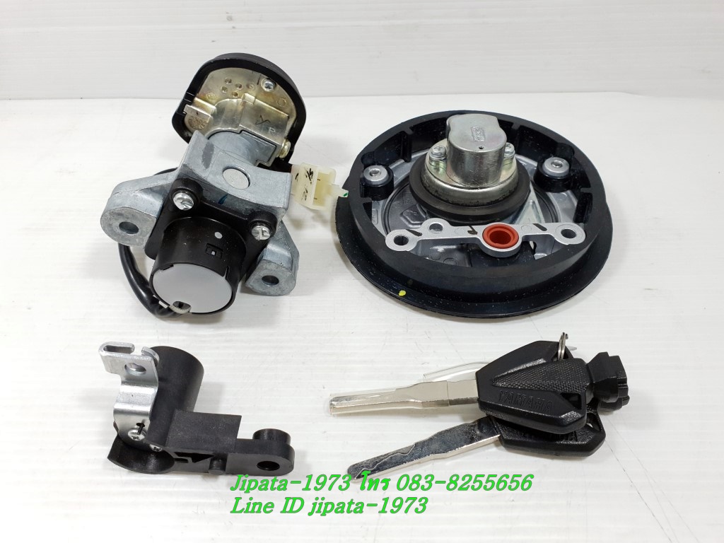 (M-Slaz) ชุดสวิทช์กุญแจ ชุดใหญ่ Yamaha M-Slaz แท้ (สินค้า ของแท้ราคาพิเศษ ไม่มีกล่อง)