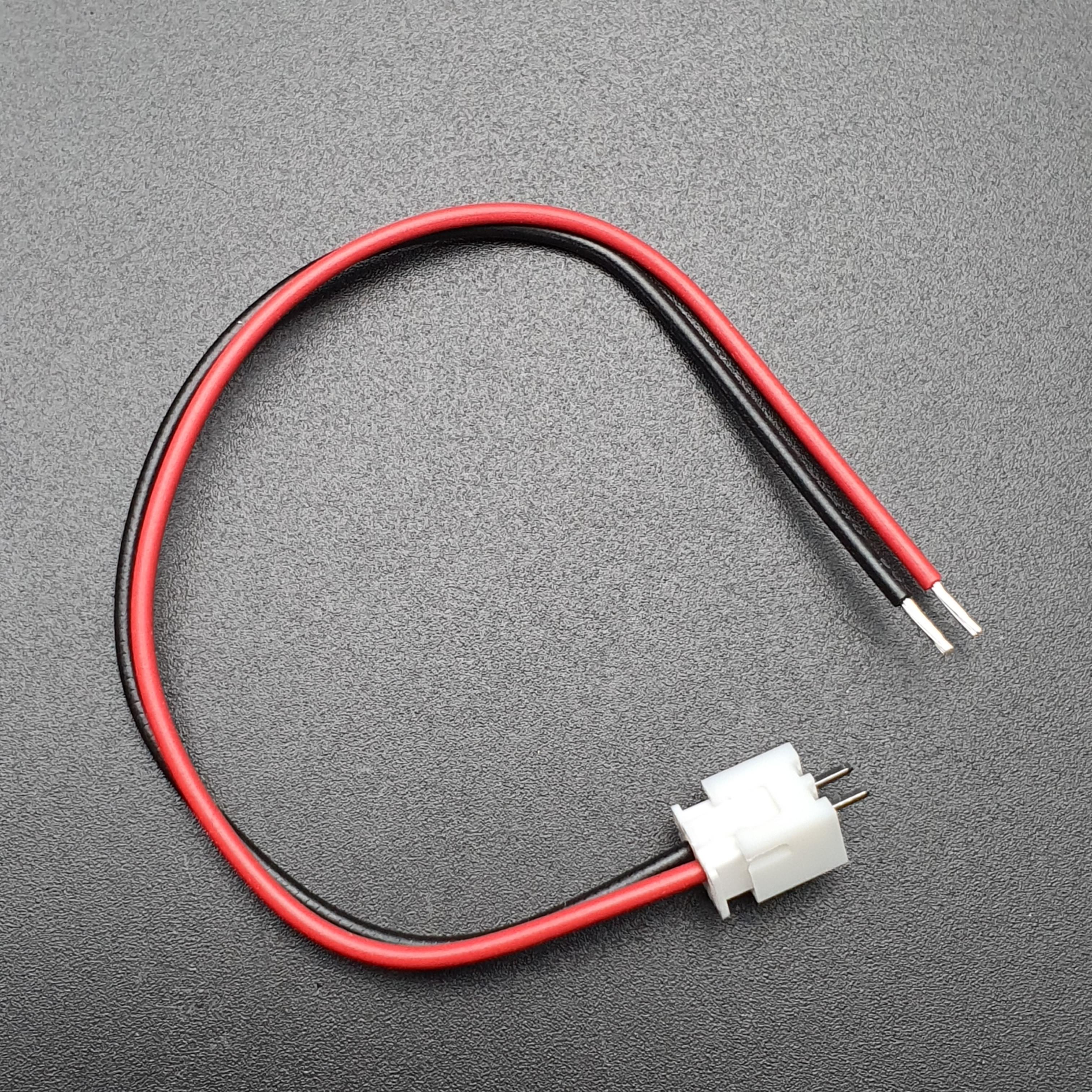 สาย XH2.54 Male Head 2P with Wire + Straight Pin Terminal