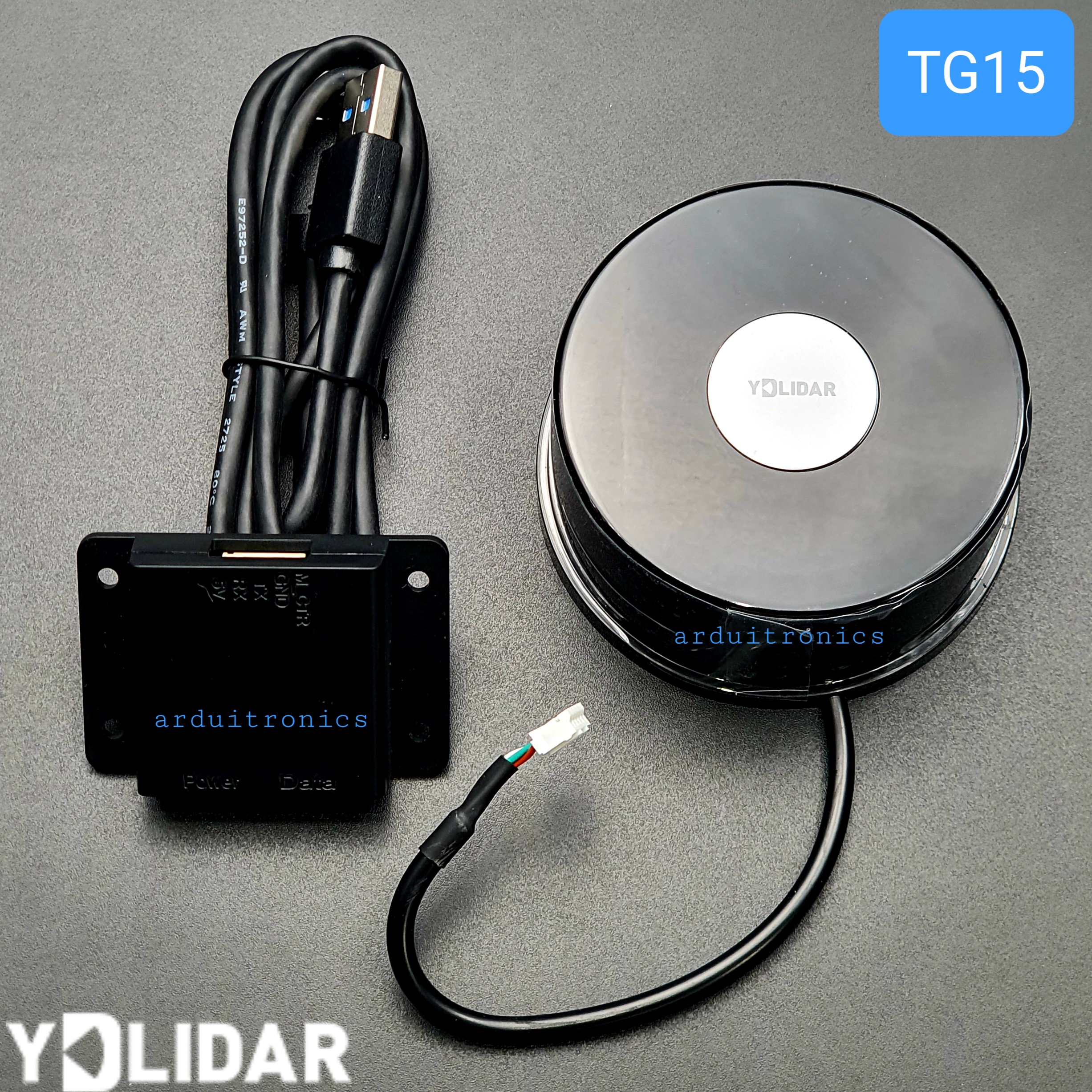 YDLIDAR TG15 Lidar – 360-degree Laser Range Scanner (30m) - Supports ROS