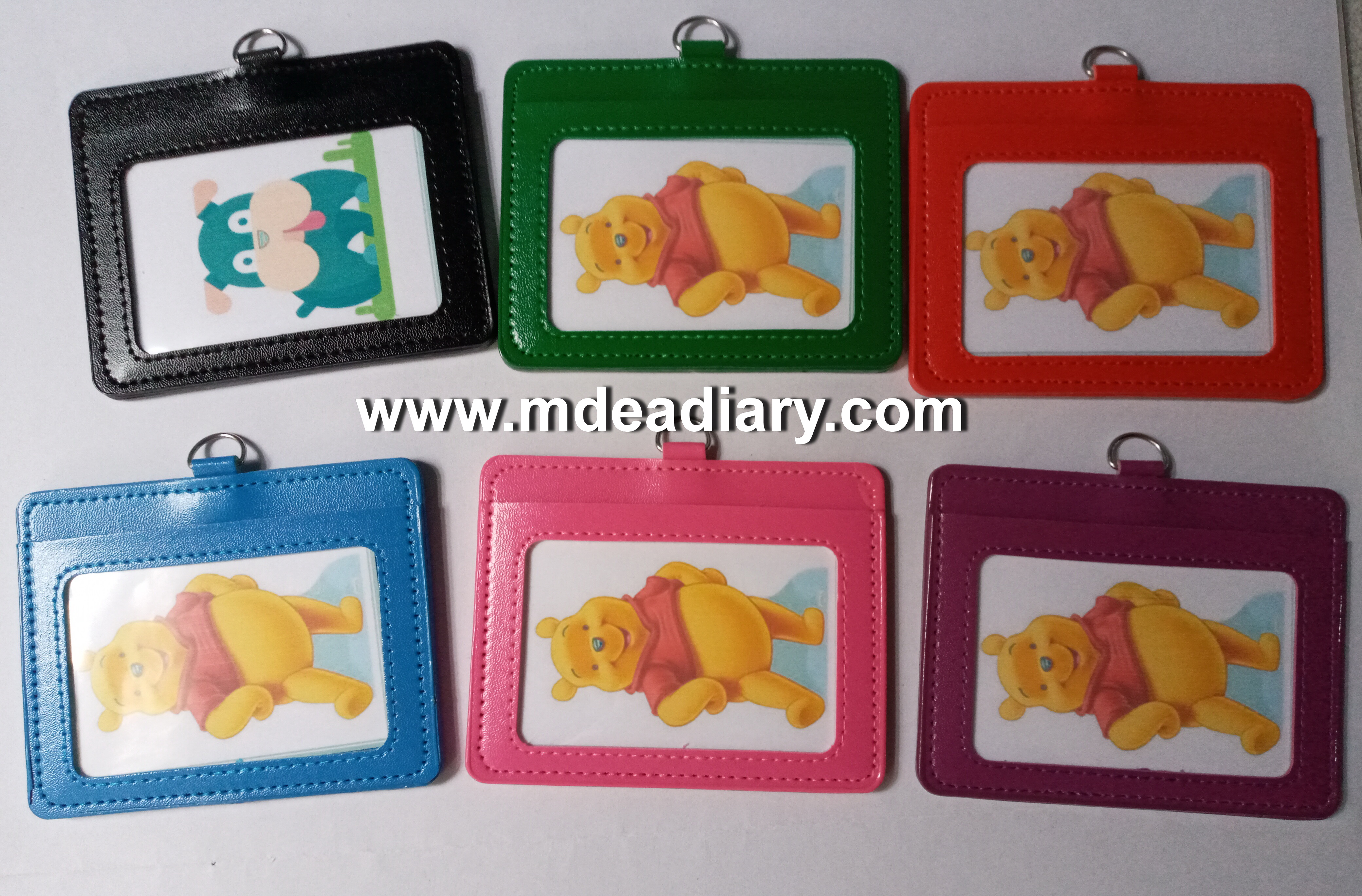 ซองใส่บัตร-card holder แบบห่วง(แนวนอน)