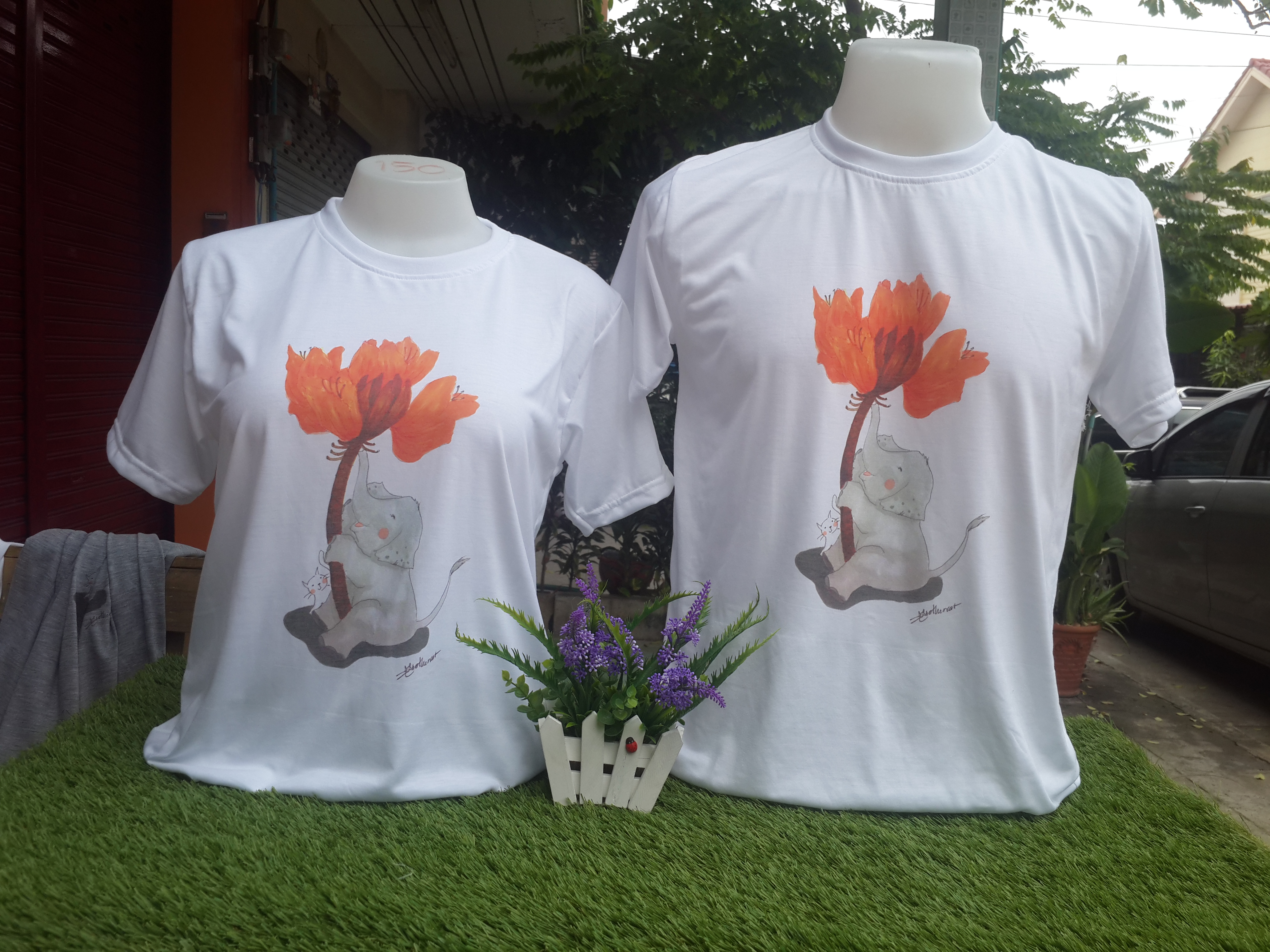 เสื้อกลุ่ม เสื้อรุ่น เสื้อทีม เสื้อโรงเรียน เสื้อแผนก ผ้า TK100% Supersoft หนา นุ่ม รับประกันความพึงพอใจ