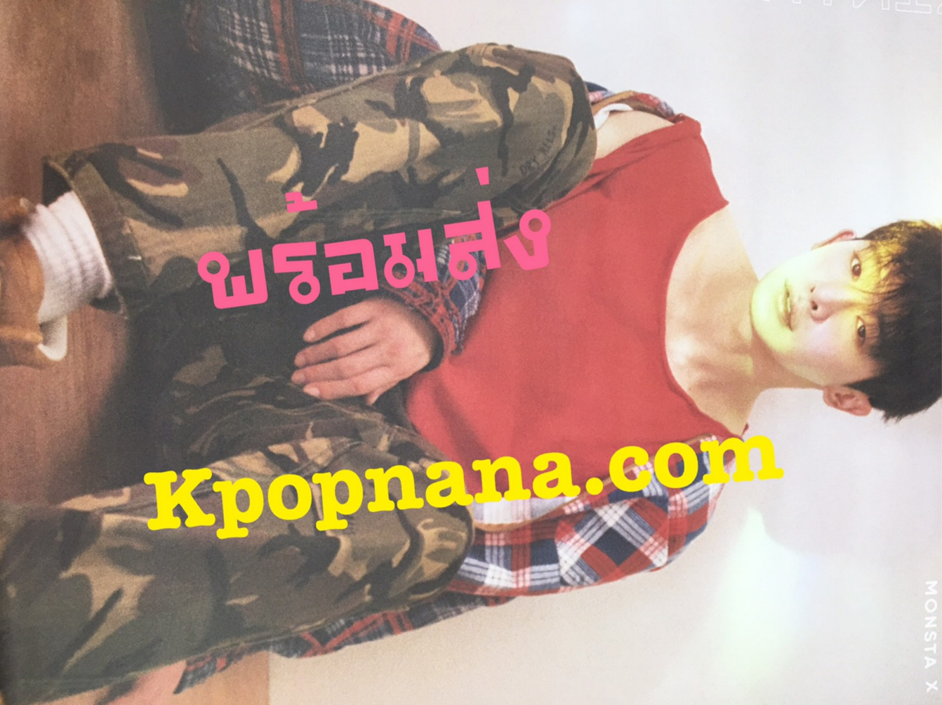 MONSTA X - โปสเตอร์ แบบ ที่ 12 พร้อมส่ง + กระบอกโปสเตอร์