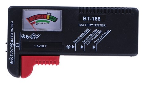 Battery Tester BT-168 (มาตรวัดแบบเข็ม) เครื่องวัดทดสอบแบตเตอรี่
