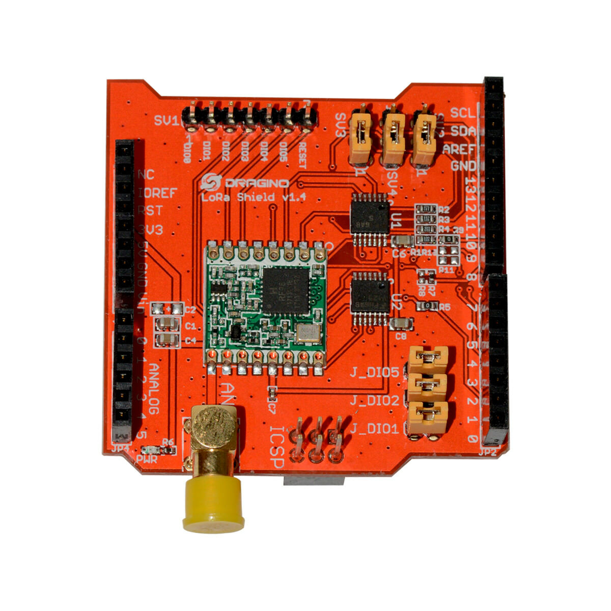 LoRa Shield 433MHz for Arduino Module Lora Shield(แถมเสาอากาศ)