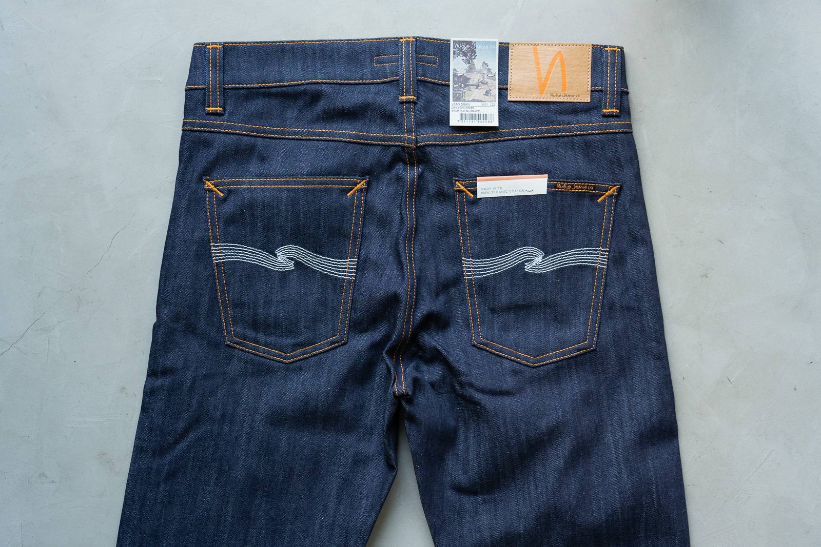 *Lean Dean Dry Ecru Embo [ผ้าดิบ]