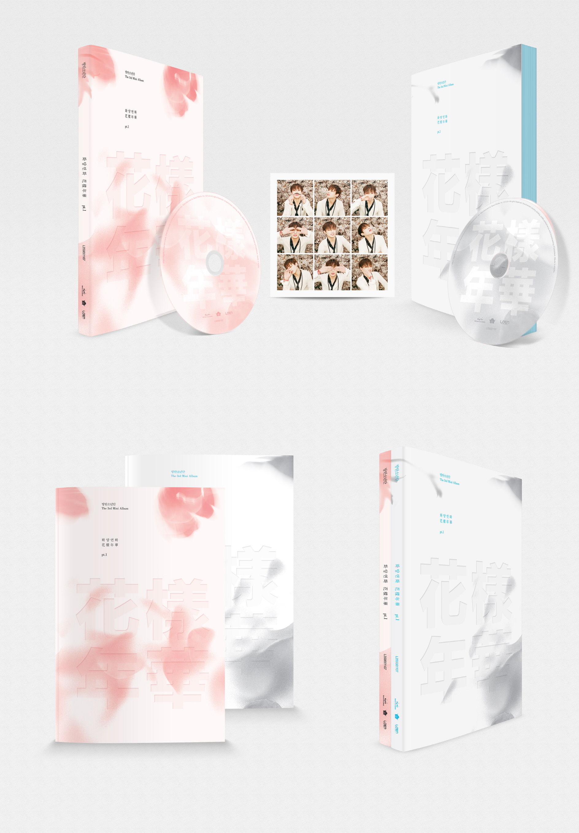 BTS - Mini Album Vol.3 In the Mood for Love ปก White ver.