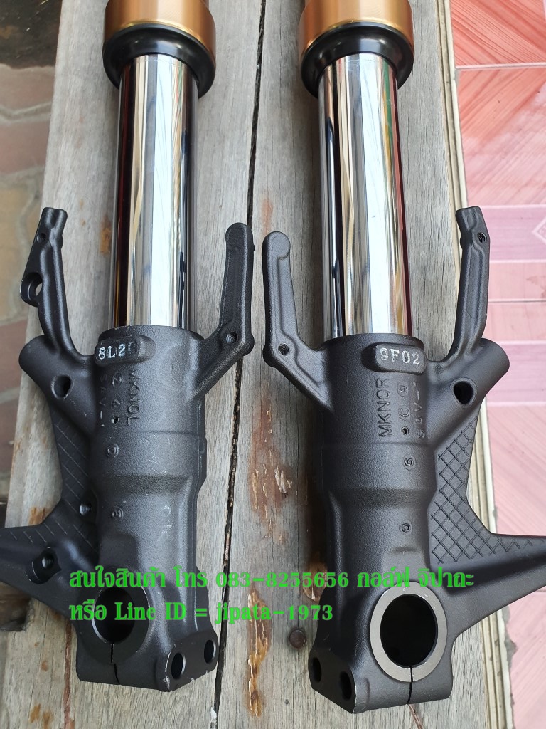 (CB 650 R) ชุดโช้คอัพหน้า Honda CB 650 R แท้ (สินค้ามือ 2)