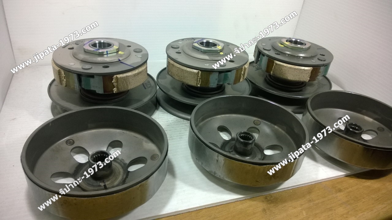 ชุดล้อขับสายพานหลัง พร้อมผ้าครัช ชุดใหญ่ Honda Zoomer X แท้