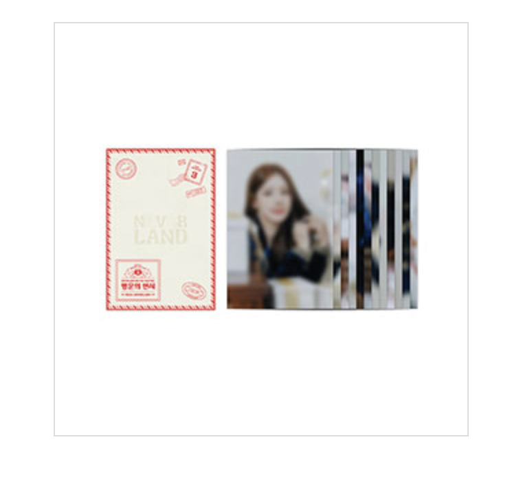 (G)I-DLE - ของสะสม official dear neverland - post card set ได้ 12 แผ่น