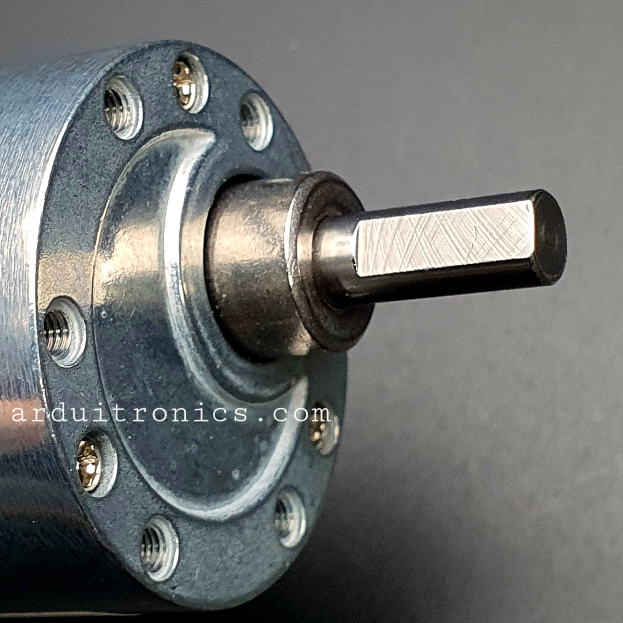 JGB37-520 Encoder Motor Set Kit 6mm Shaft with Mounting Bracket มอเตอร์เกียร์ DC 12V ความเร็วรอบ 1000 RPM
