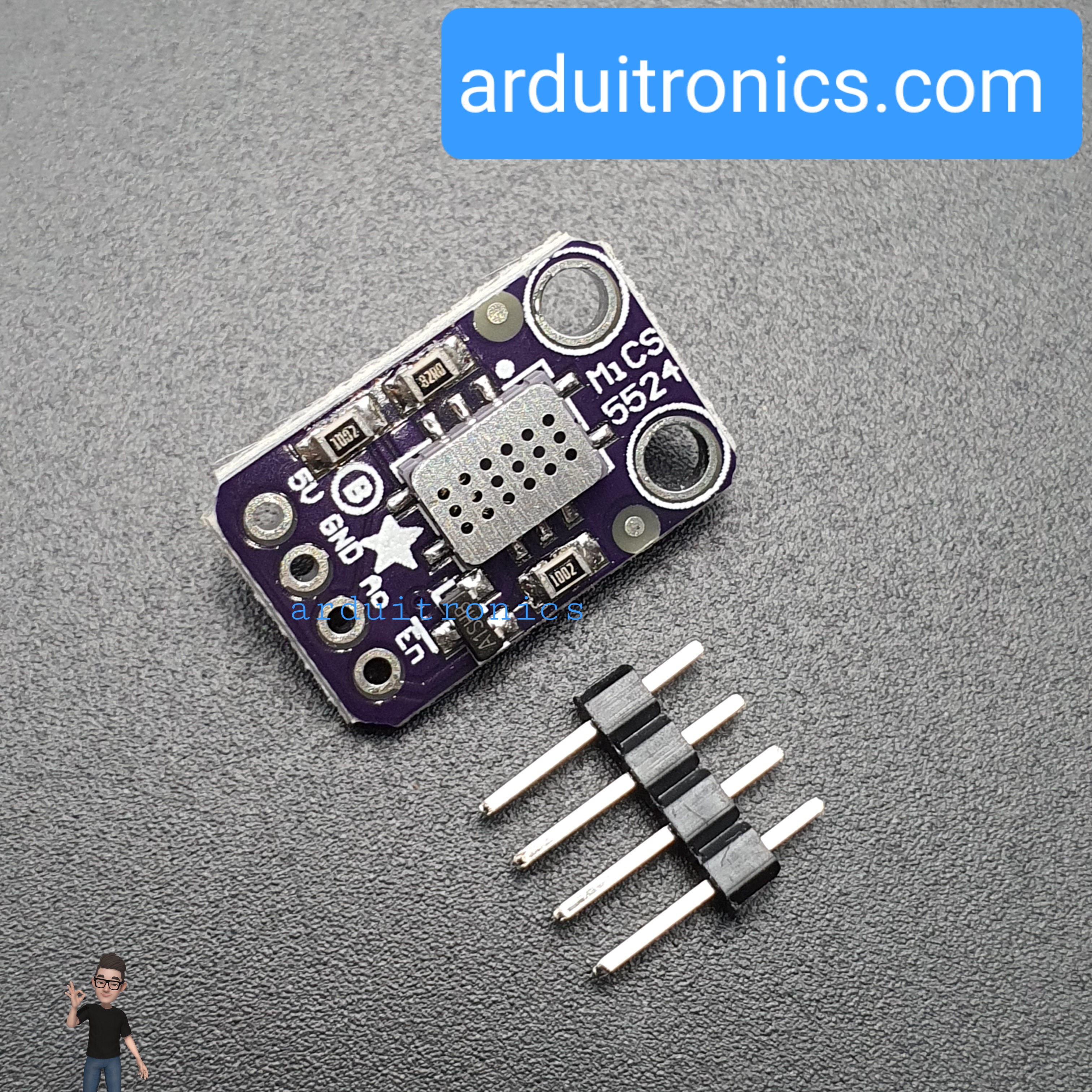 MICS-5524 Air Quality Gas Sensor Module MiCS5524 CO Alcohol and VOC Gas Sensor Module