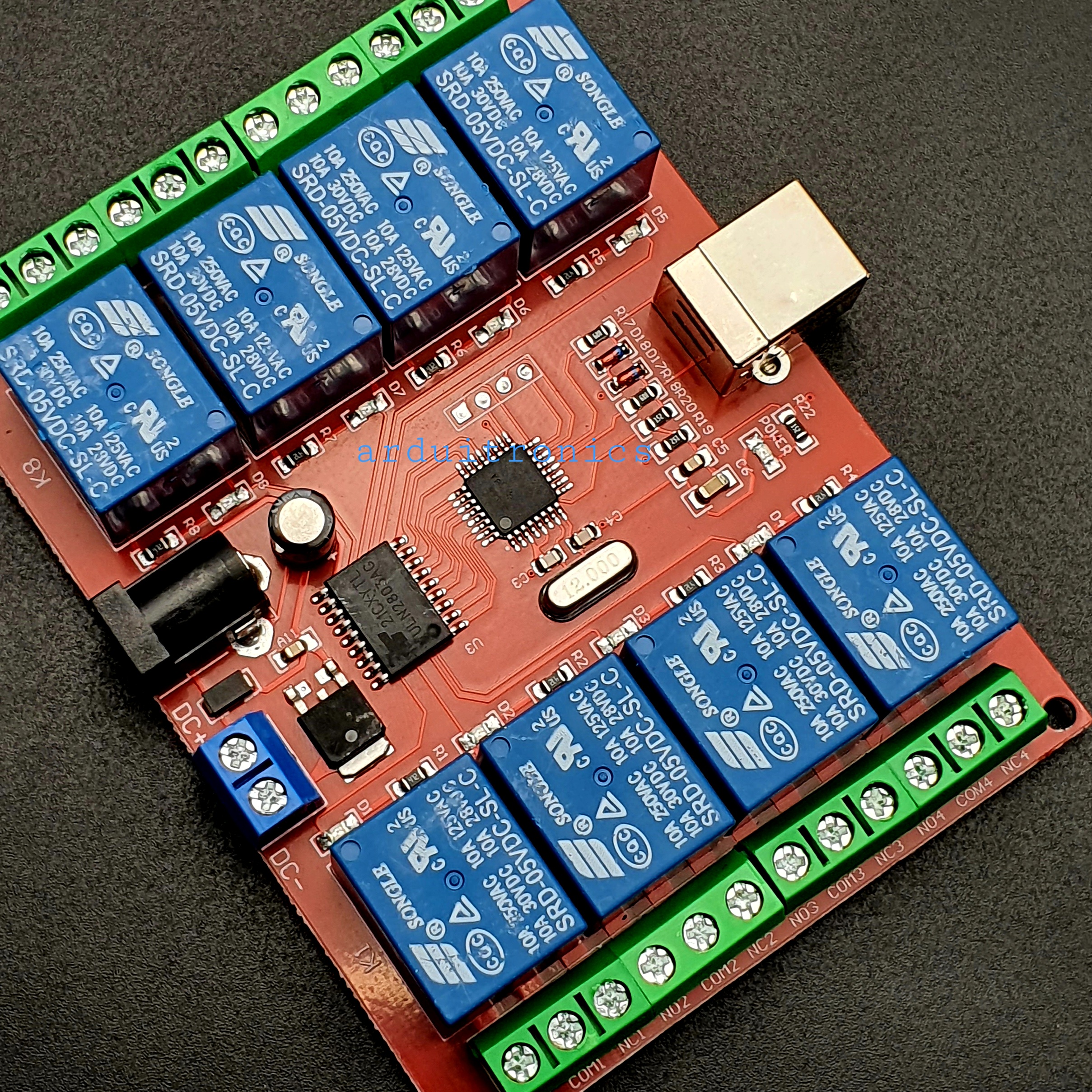 8 Channel 5V USB Relay Board Module Controller (USB Controlled Module)