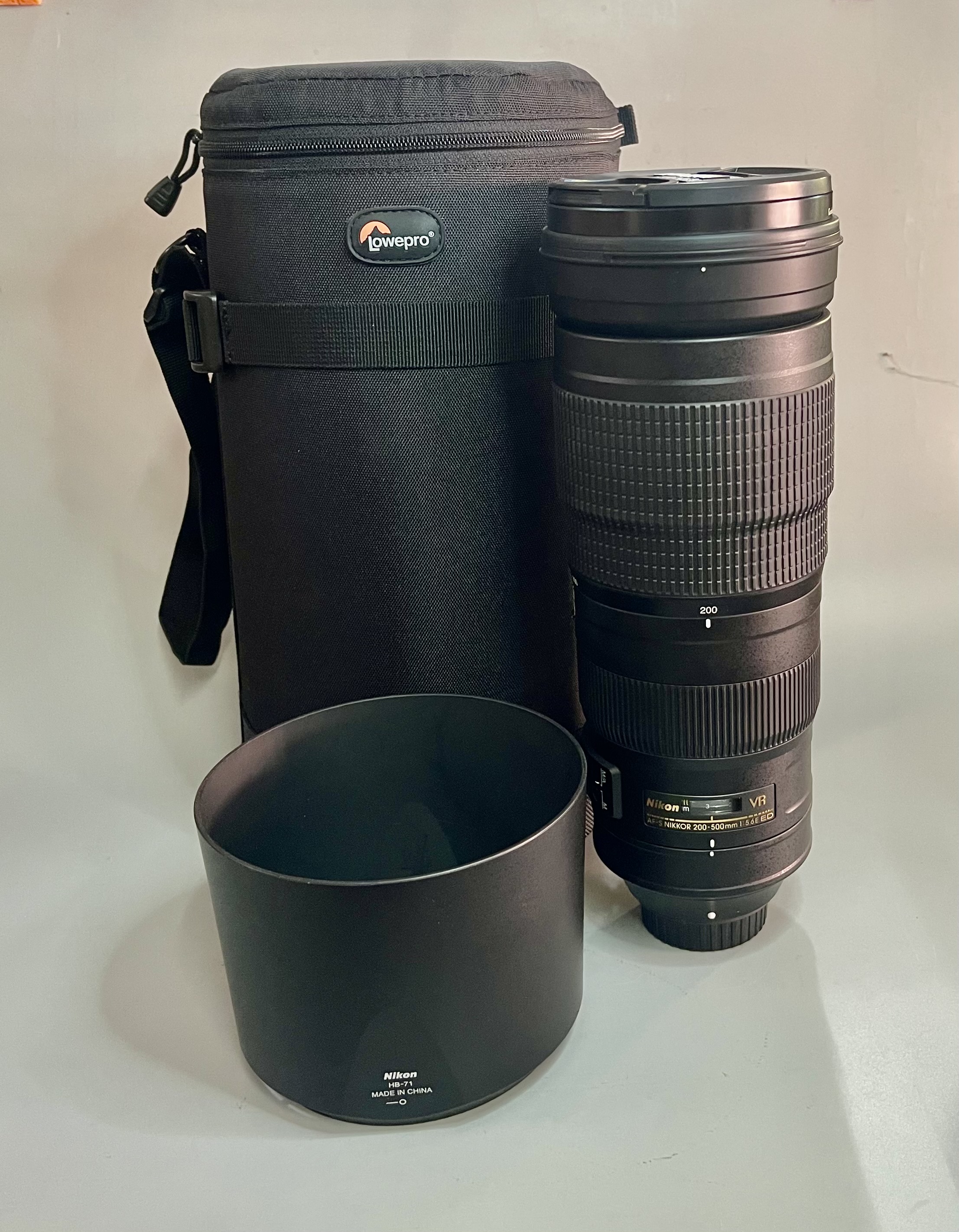 ขาย Nikon AF-S 200-500 f5.6 E VR ED พึ่งส่งตรวจซ่อมศูนย์Nikonมาสภาพเหมือนใหม่(มีบิลรับประกันอีก 6 เดือน)