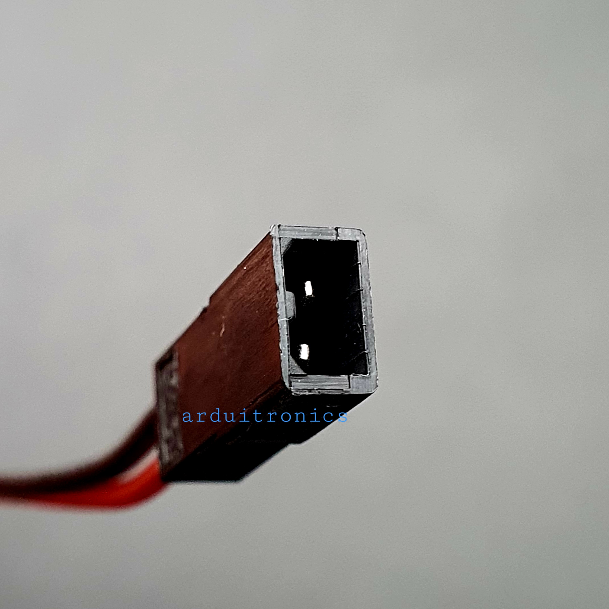 JST Connector 2Pin Plug Female สายต่อ JST ตัวเมีย พร้อมสายไฟยาว 10cm - Black