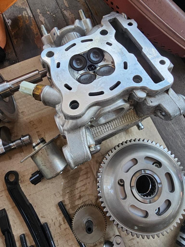 (R15 2018) ชุดเครื่องยนต์แบบแยกชิ้น Yamaha R15 2018,MT15 แท้ (สินค้า Test Run)