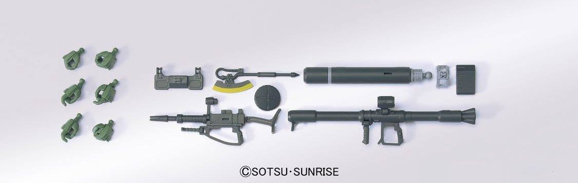HG 1/144 MS-06 Zaku II + Big Gun Set (Gundam Thunderbolt Ver.)