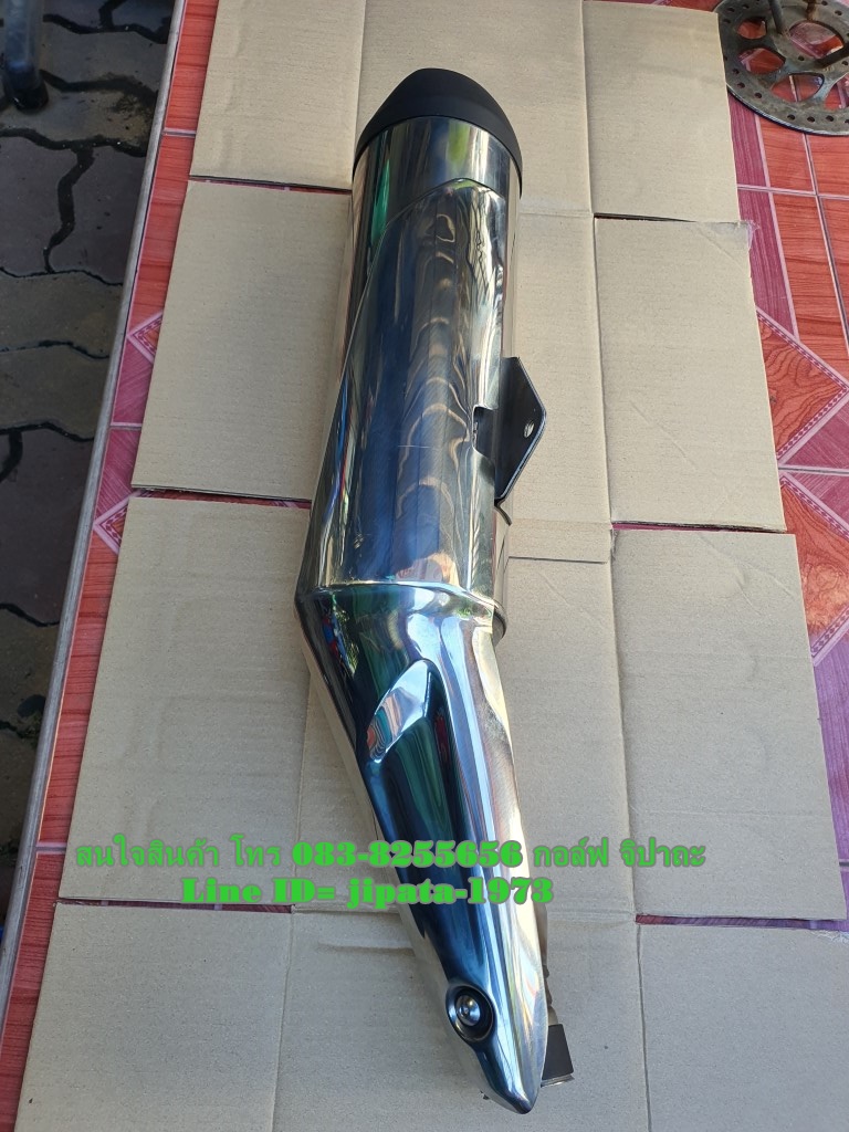 (CB 300F) ชุดปลายท่อไอเสีย Honda CB 300 Fแท้ (มือ 2 สินค้าตำหนิ)