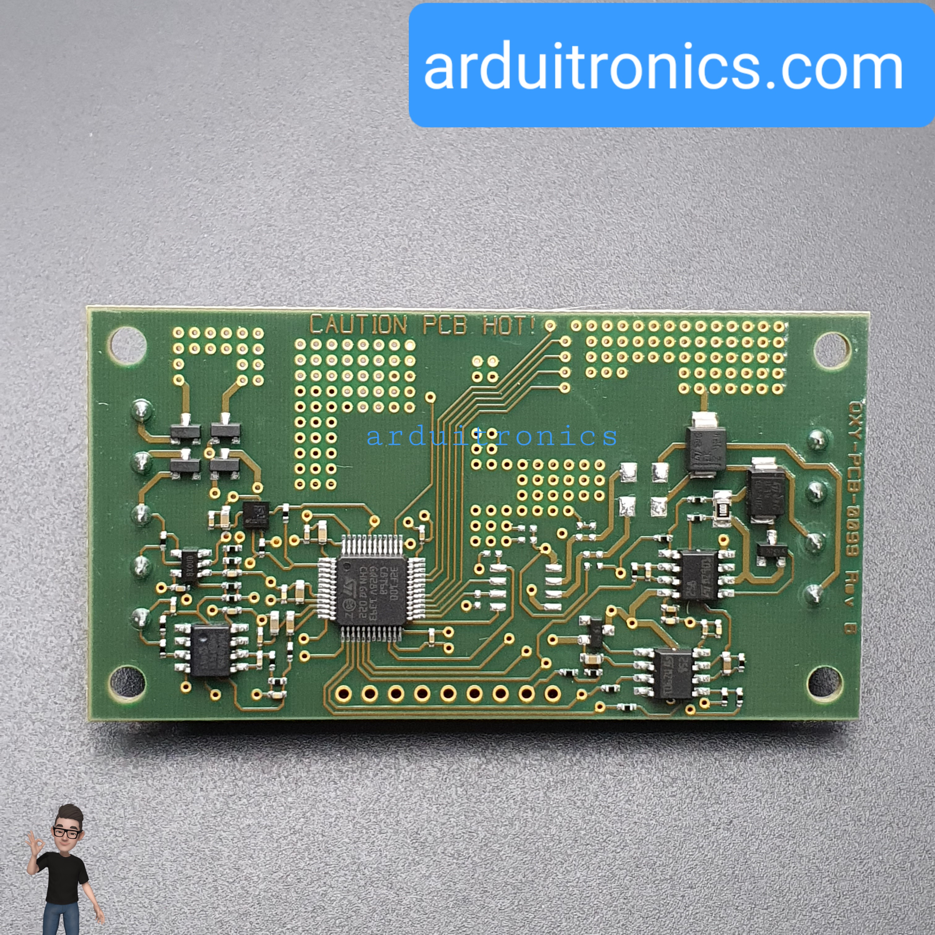 SST Oxygen Measurement System (Zirconium Dioxide (ZrO2) sensor O2S-FR-T2-18BM-C and Interface Board OXY-LC-A25-455)