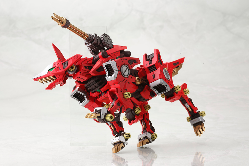 HMM 1/72 ZOIDS RZ-046 Fire Fox Marking Plus Ver.