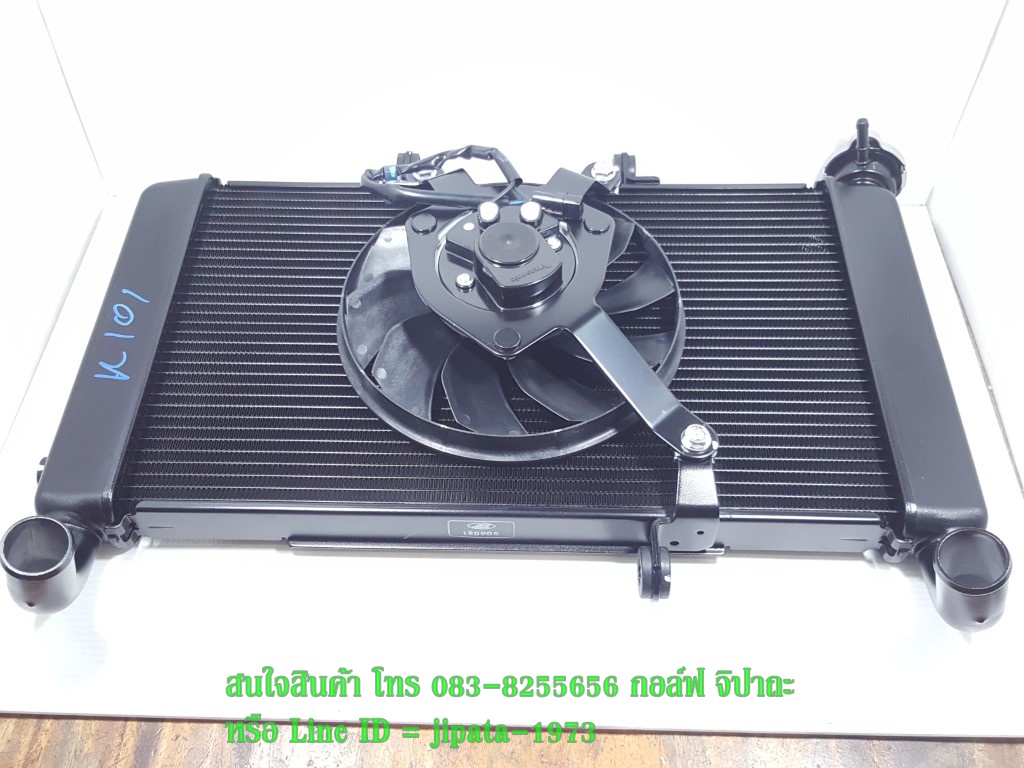 (CBR 650 ) ชุดหม้อน้ำพร้อมพัดลมระบายความร้อน Honda CBR 650,CB 650 แท้