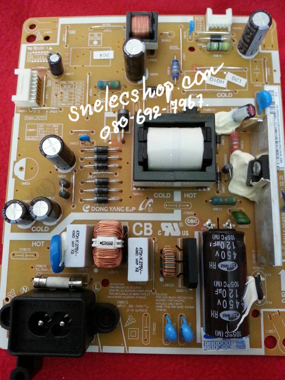 BN44-00492B บอร์ดพาวเวอร์ซัพพลาย SAMSUNG