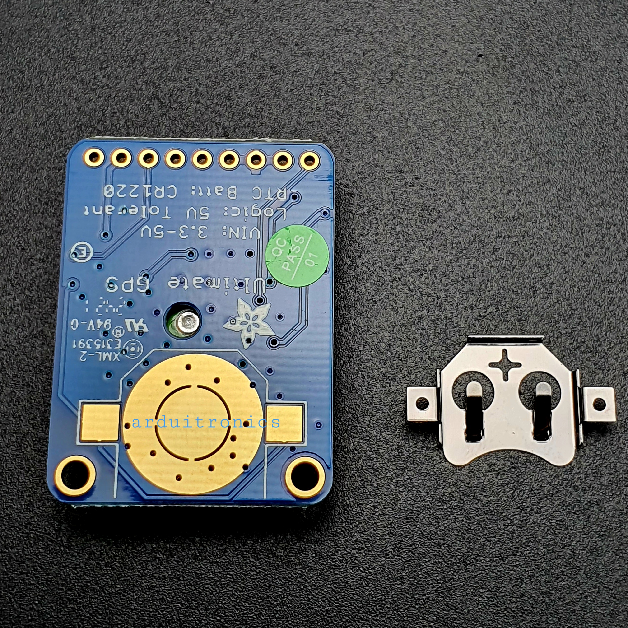 Adafruit Ultimate GPS Breakout with GLONASS + GPS - PA1616D - 99 channel w/10 Hz updates