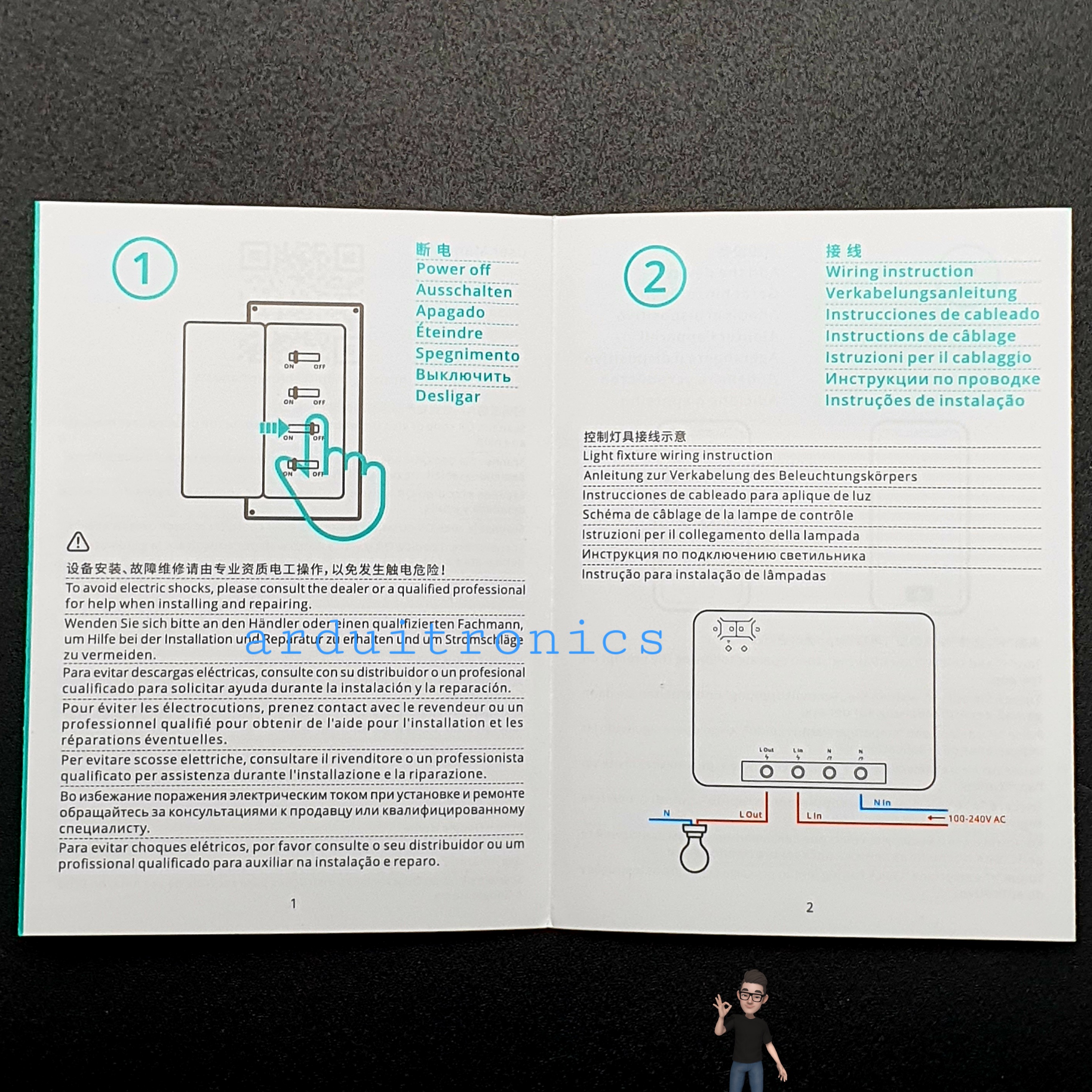 Sonoff Pow R3 สวิทช์อัจฉริยะ 25A/5500W พลังงานควบคุมด้วยเสียงพร้อม Amazon Alexa