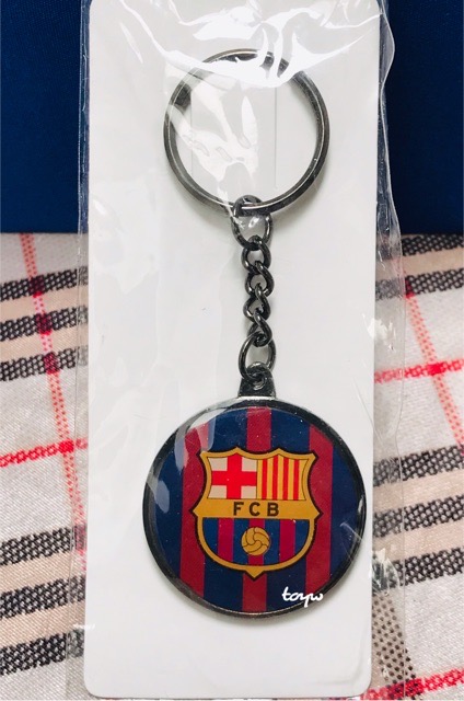 พวงกุญแจ ทีมบาร์ซ่า บาร์เซโลน่า Barcelona ทีมเรอัล มาดริด Real Madrid