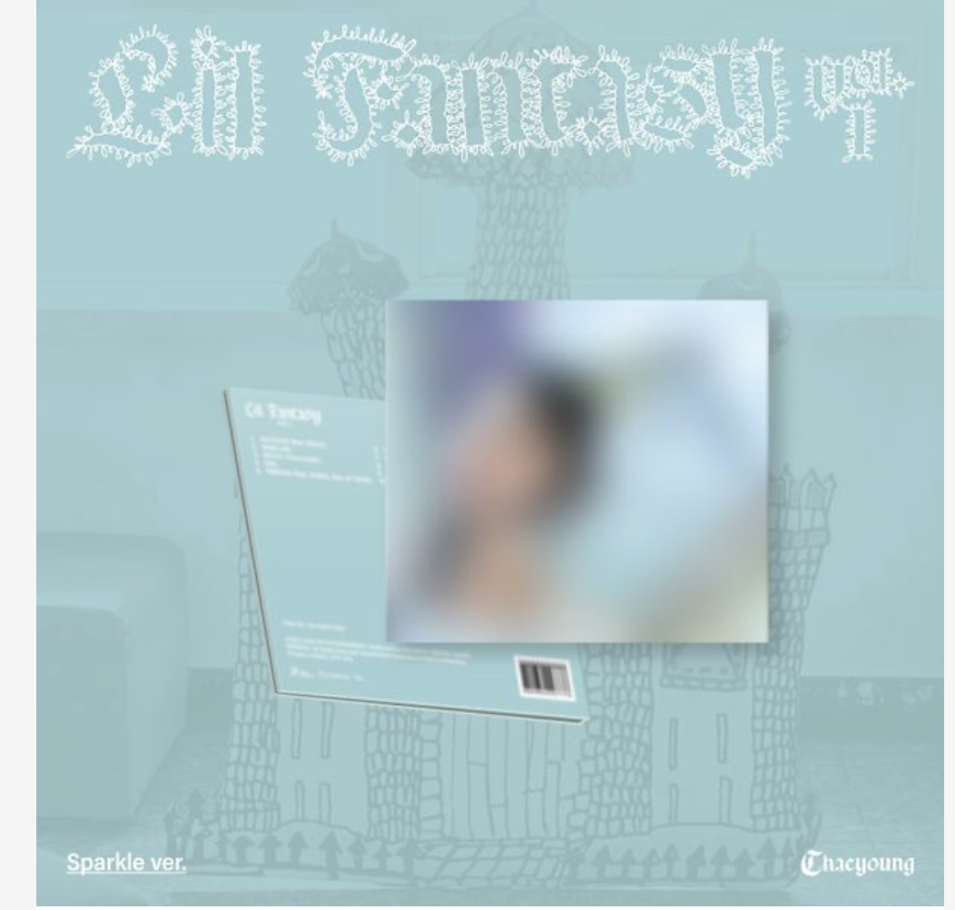 TWICE -CHAEYOUNG - 1st Album [LIL FANTASY vol.1] หน้าปก Sparkle Ver. ส่งเครืองบิน