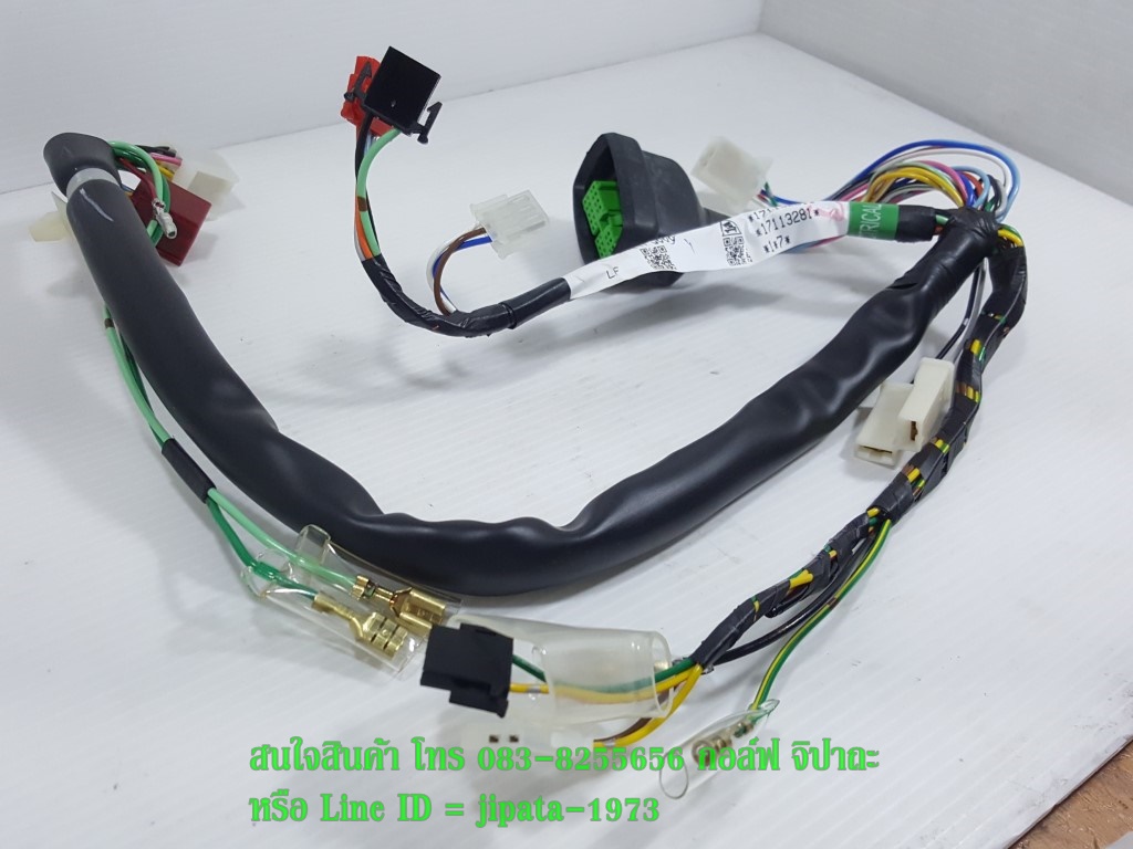 (Wave 125) ชุดสายไฟหลังเรือนไมล์ wave 125 i ปี 2002 (รุ่นสตาร์ทมือ) แท้