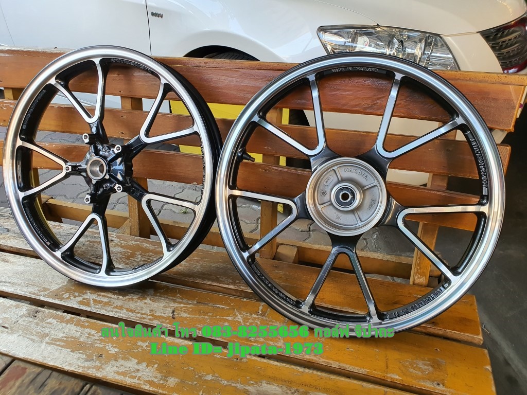 (Supercub 125) ชุดวงล้อแม็กหน้า-หลัง Honda Supercub 125 i แท้ (สินค้าตำหนิ)