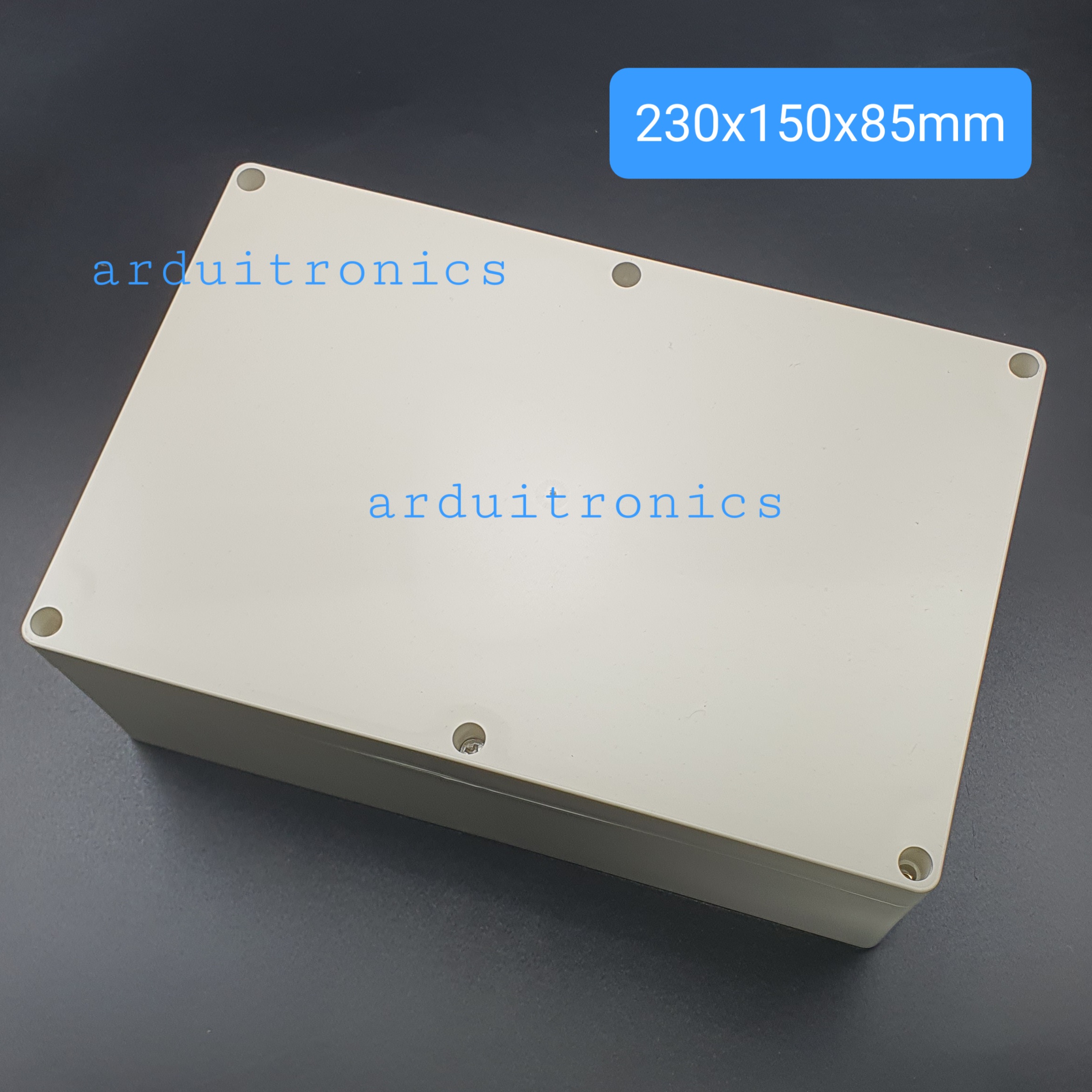 กล่องพลาสติกอเนกประสงค์กันน้ำ ใส่อุปกรณ์อิเล็กทรอนิกส์ ขนาด 230x150x85mm