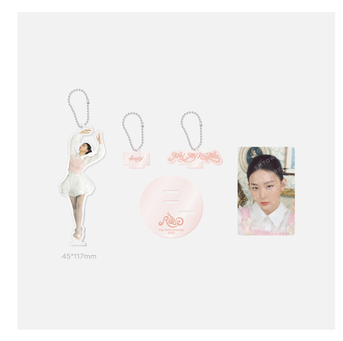 Red Velvet - The ReVe Festival 2022 - Feel My Rhythm' MD Collection -ACRYLIC STAND KEY RING - seulgi