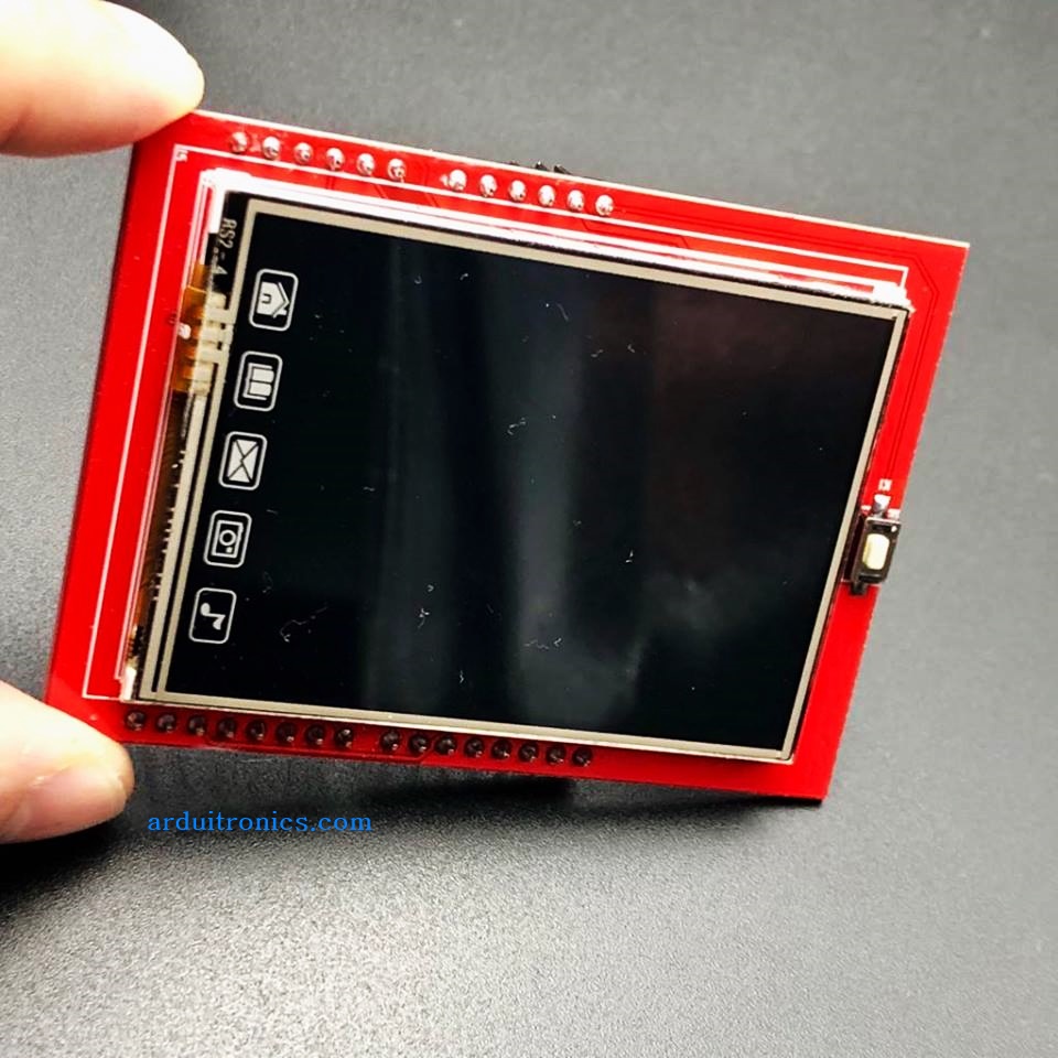 2.4 inch TFT LCD Touch Screen Color Screen Module (SD card) For Arduino UNO