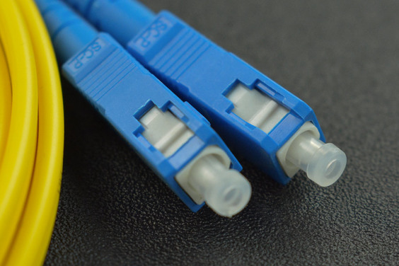 2mm SC-SC Single Mode Duplex Fiber Jumper (3m) (แท้จาก DFRobot)