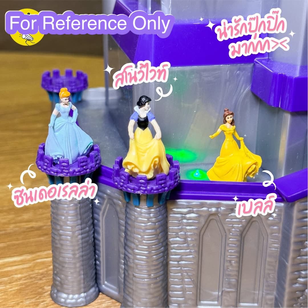 ถังป๊อปคอร์นปราสาทเจ้าหญิงดิสนีย์ ฉลองดิสนีย์ 100 ปี Disney Princess Castle Popcorn Bucket,celebrate Disney's 100th anniversary