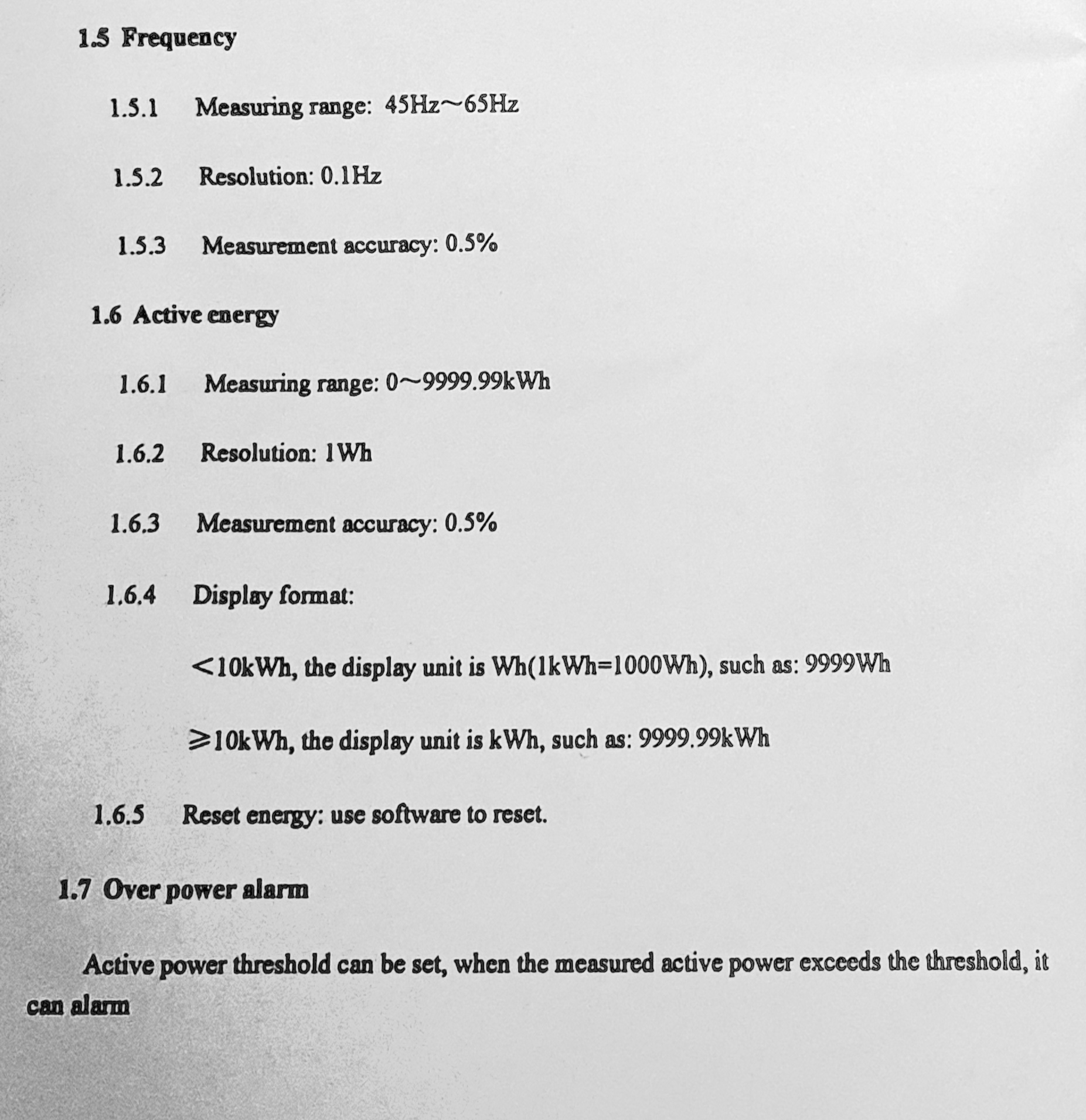 PZEM-004T-100A-D-P(V1.0) Upgrade Version AC Digital Power Energy Meter Module + Coil Current Transformer