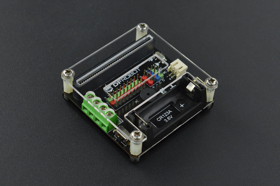 micro: IO-BOX Expansion Board with On-board Li-ion Battery Power (แท้จาก DFRobot)