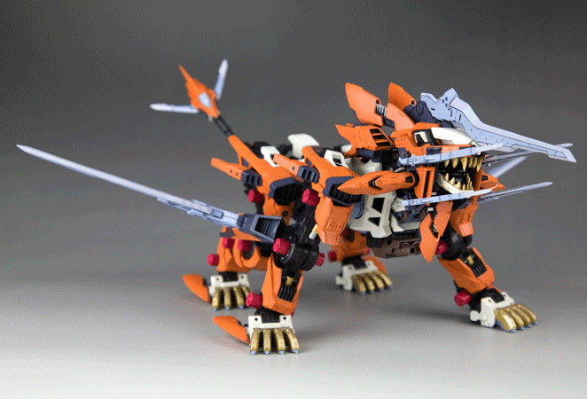 HMM ZOIDS 1/72 RZ-041 Liger Zero Schnider Marking Plus Ver.