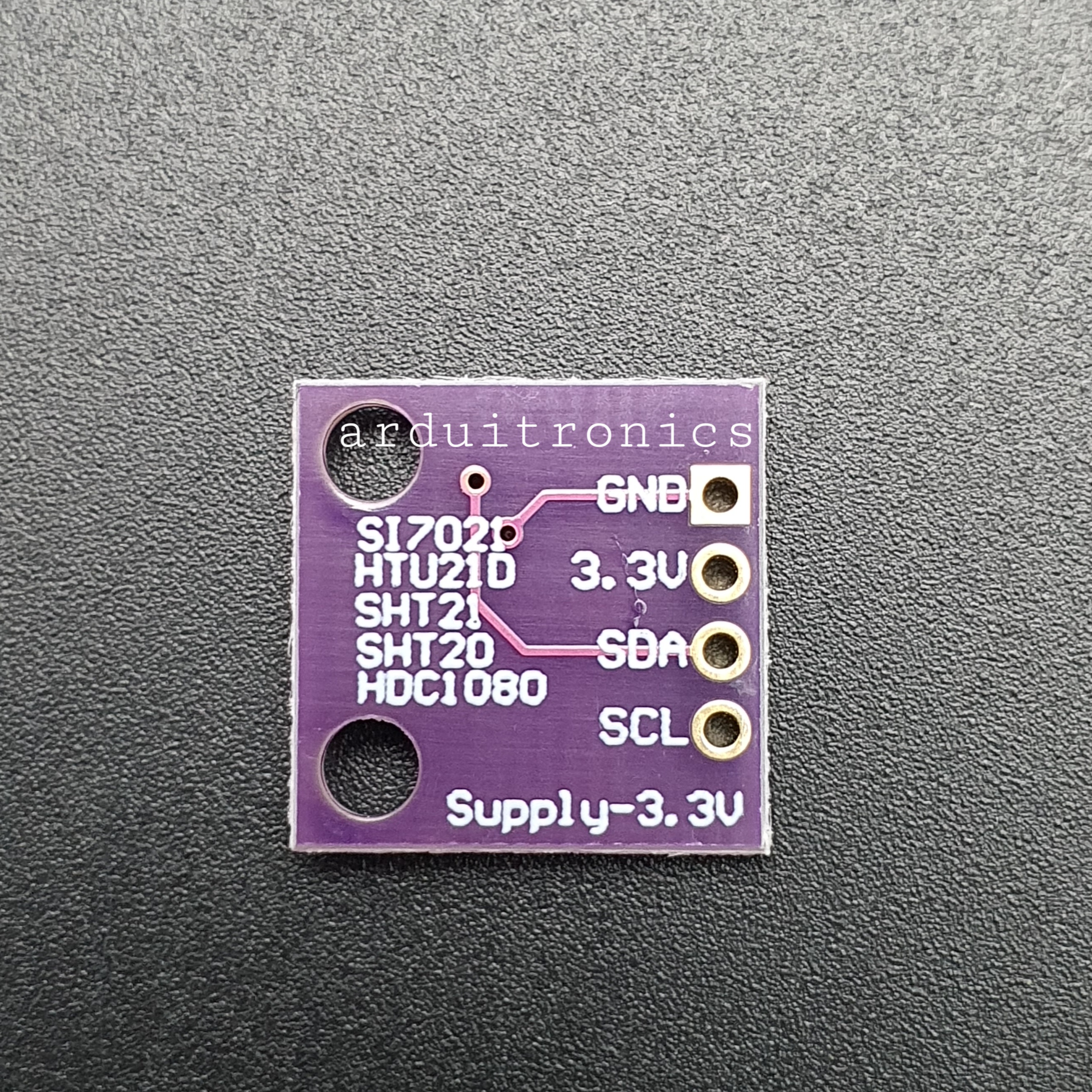 GY-213V-HTU21D Arduino Temperature and Humidity Sensor Module เซ็นเซอร์ความชื้นและอุณหภูมิแบบ I2C GY-213V-HTU21D