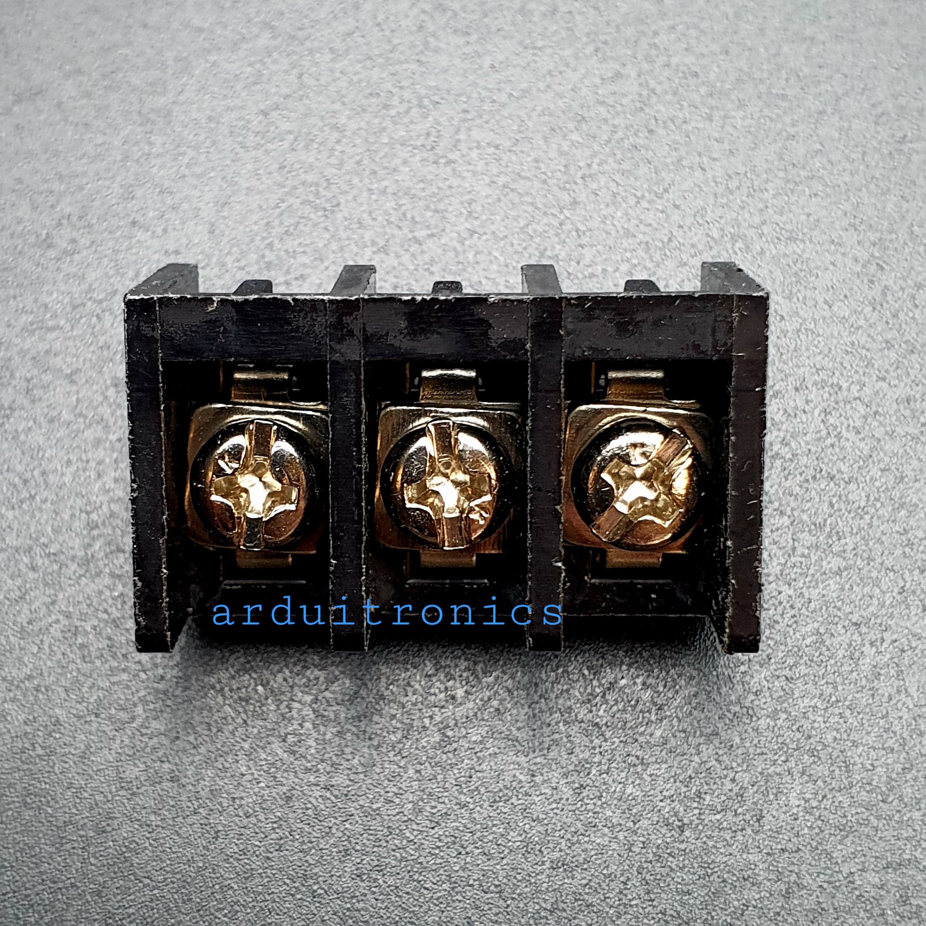 ขั้วต่อ Terminal Block HB-9500 (25A) แบบ 3 ช่อง