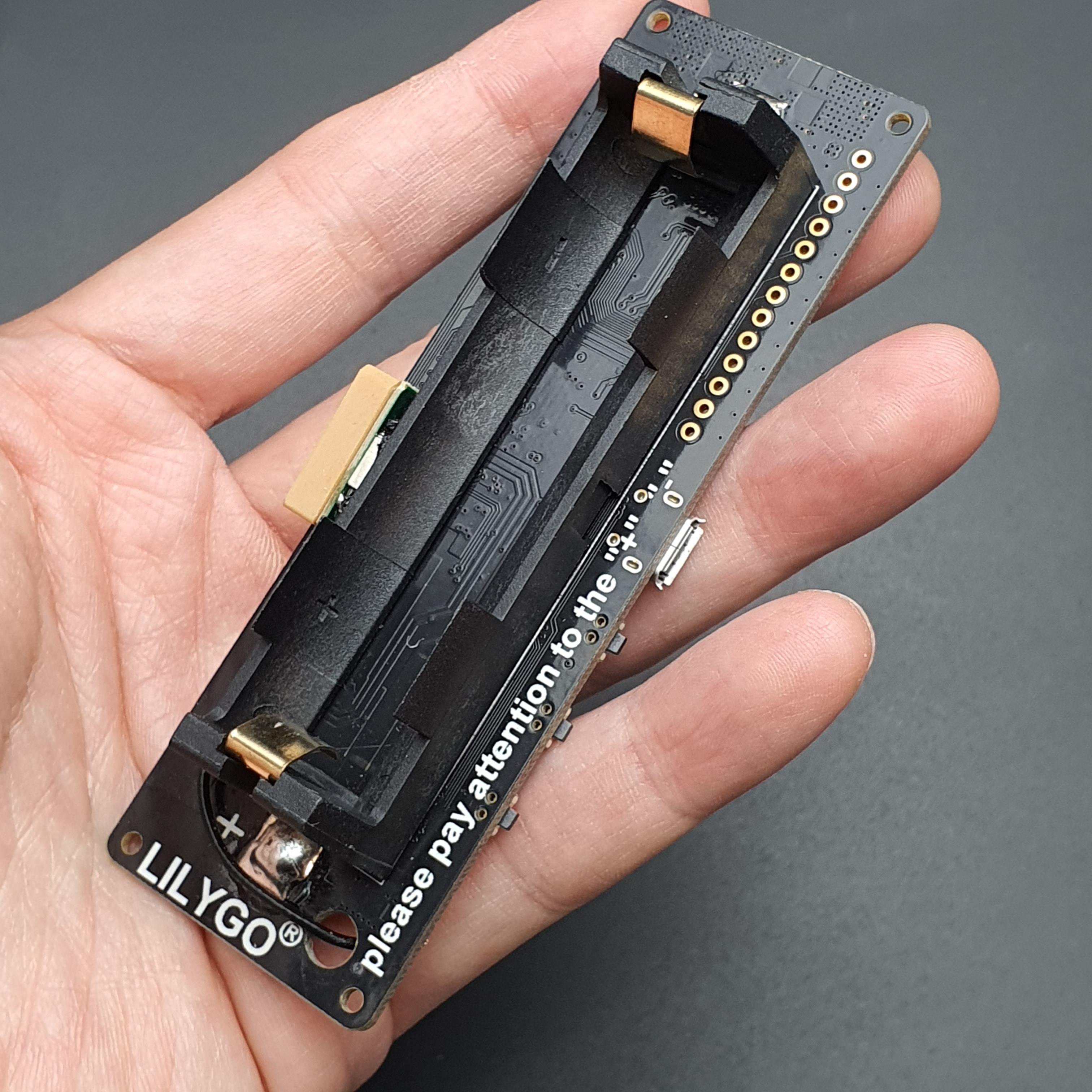 LILYGO TTGO T-Beam V1.0 (CH9102F) ESP32 Lora32 (923MHz) GPS (NEO-M8N) Bluetooth พร้อมรางถ่าน 18650