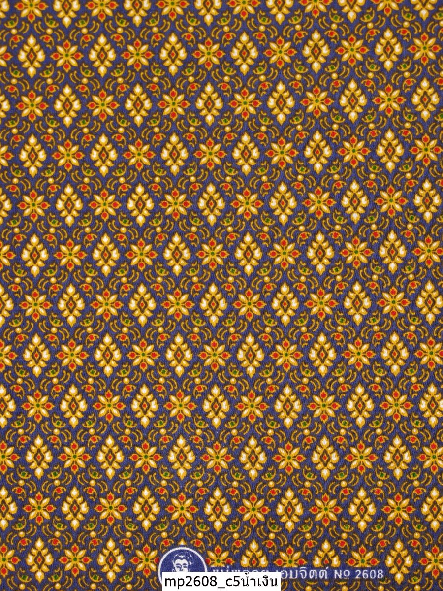 [D-MP2608] ผ้าถุงแม่พลอย 1.8เมตร เย็บพร้อมนุ่ง คอตต้อน 100%