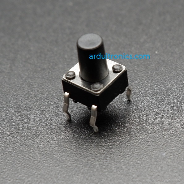 Tact Switch 6X6x8.5mm ไมโครสวิตช์ กดติดปล่อยดับ (หัวกลม)