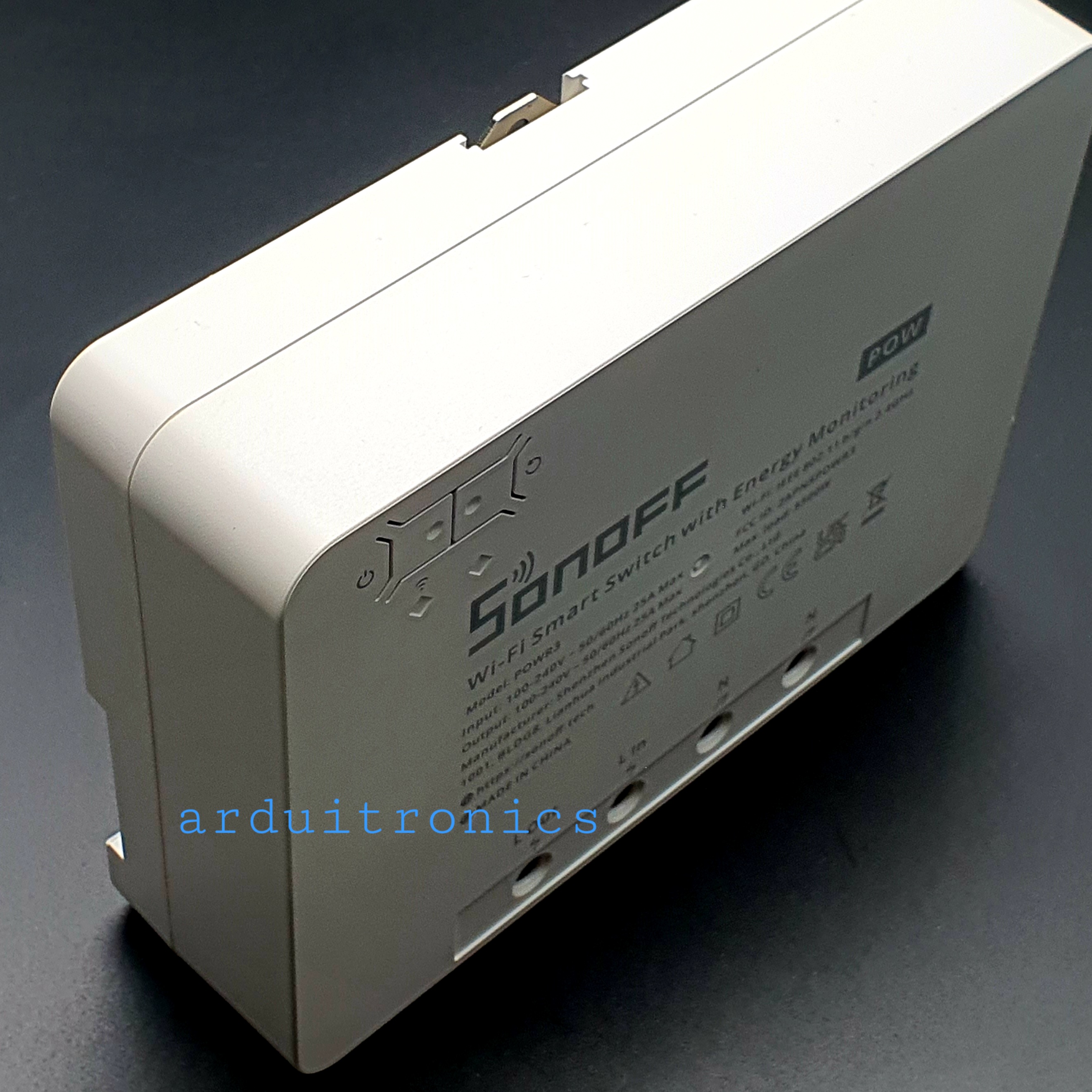 Sonoff Pow R3 สวิทช์อัจฉริยะ 25A/5500W พลังงานควบคุมด้วยเสียงพร้อม Amazon Alexa