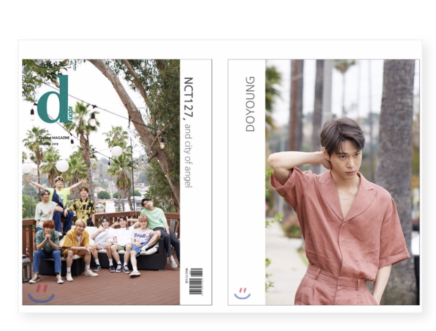 D-icon 디아이콘 vol.05 NCT127 - NCT127, and city of angel : 2019 - แบบ Doyoung
