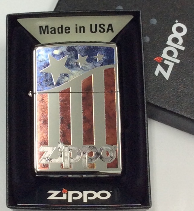 ไฟแช็ค zippo 29095 American flag design