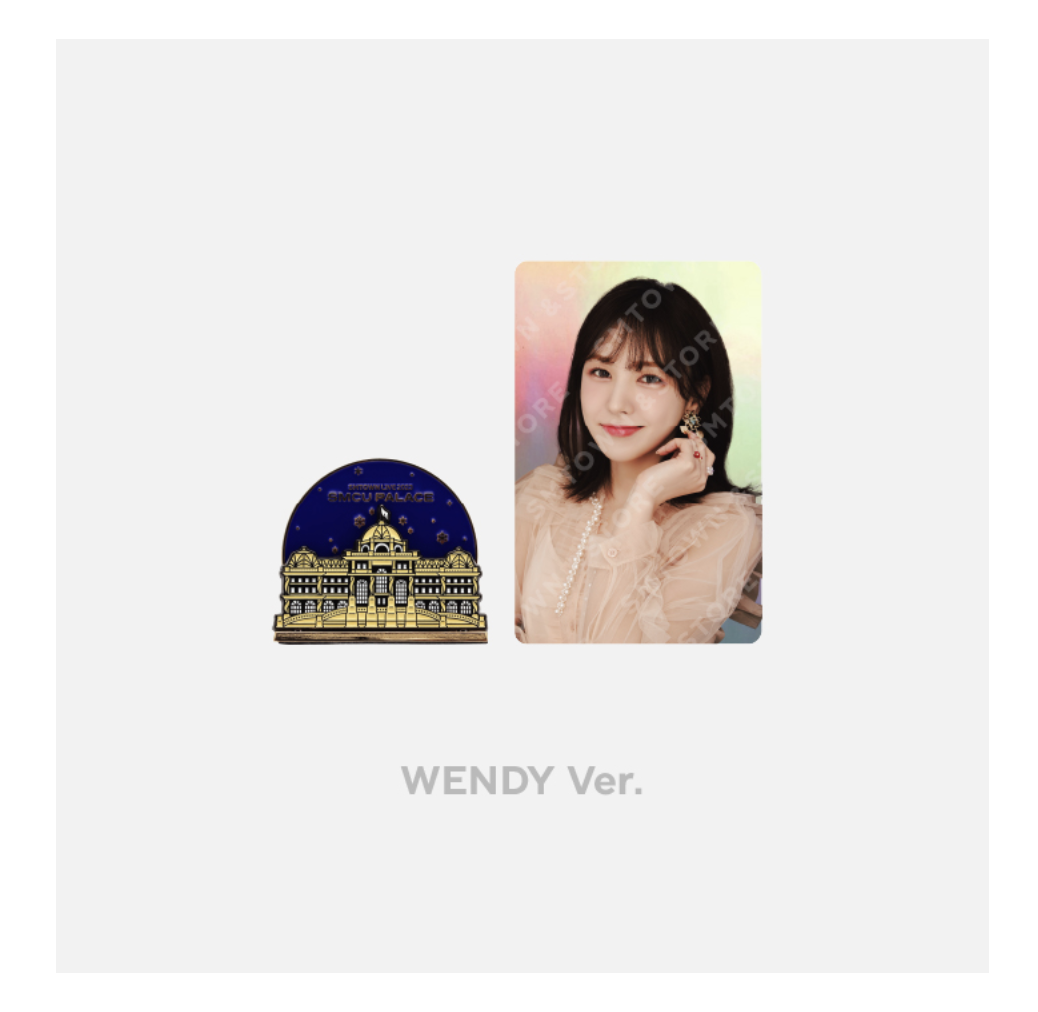 Red Velvet - SMTOWN LIVE 2023 : SMCU PALACE @ KWANGYA OFFICIAL MD -Magnet set แบบ Wendy